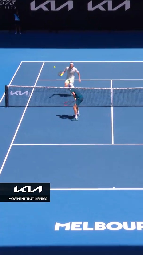 Tsitsipas getting it done by any means necessary 💪 Kia Worldwide · #Kia · #KiaMovements · #MovementThatInspires Wide World of Sports · ESPN · @Eurosport · WOWOWテニス