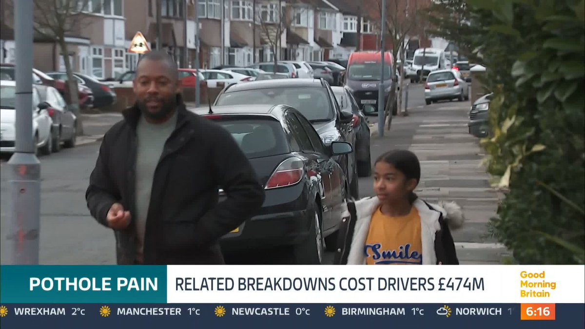 Breakdowns caused by potholes reached a five-year high last year, according to new figures. The AA said it received more than 600,000 callouts to vehicles damaged by road defects - an increase of 16%.