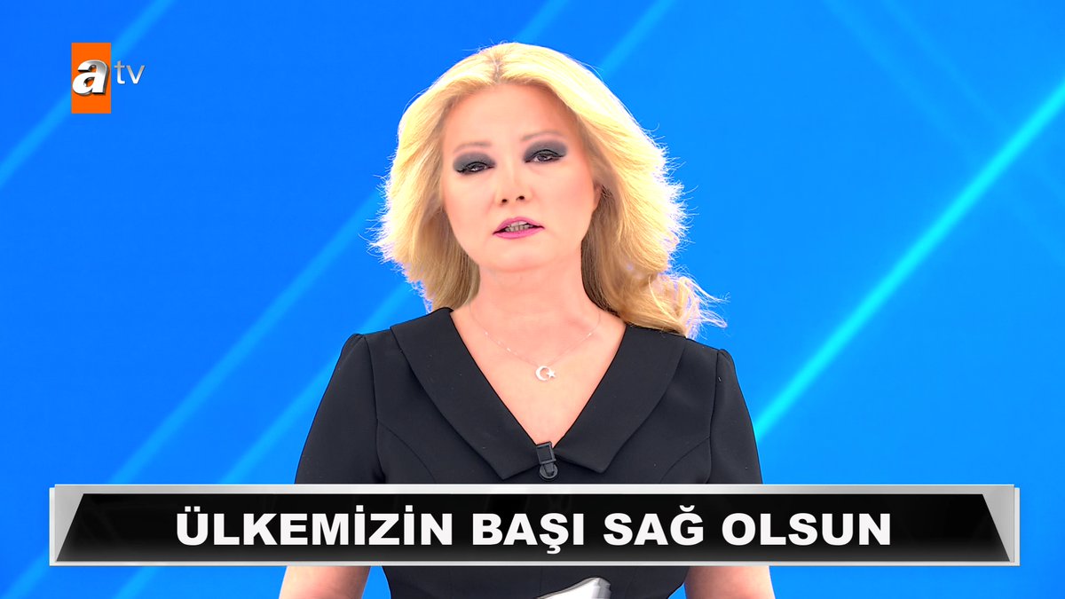 Ülkemizin başı sağ olsun... #MügeAnlıİleTatlıSert #MügeAnlı atv