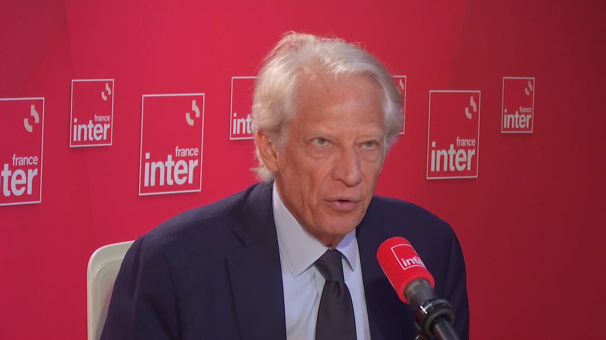 Dominique de Dominique de Villepin : "L'objectif poursuivi par Israël est un objectif sans fin : il n'a du sens que pour le gouvernement de Benyamin Netanyahou, qui veut se survivre à lui-même et éviter d'avoir des comptes à rendre" #le710inter