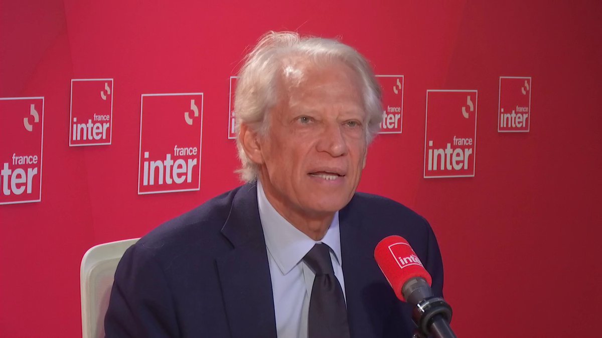 Dominique de Dominique de Villepin : "Pour une grande partie des peuples du monde, la mémoire c'est celle de la colonisation, du drame de l'expérience coloniale, qui est réactivée par la symbolique palestinienne" #le710inter