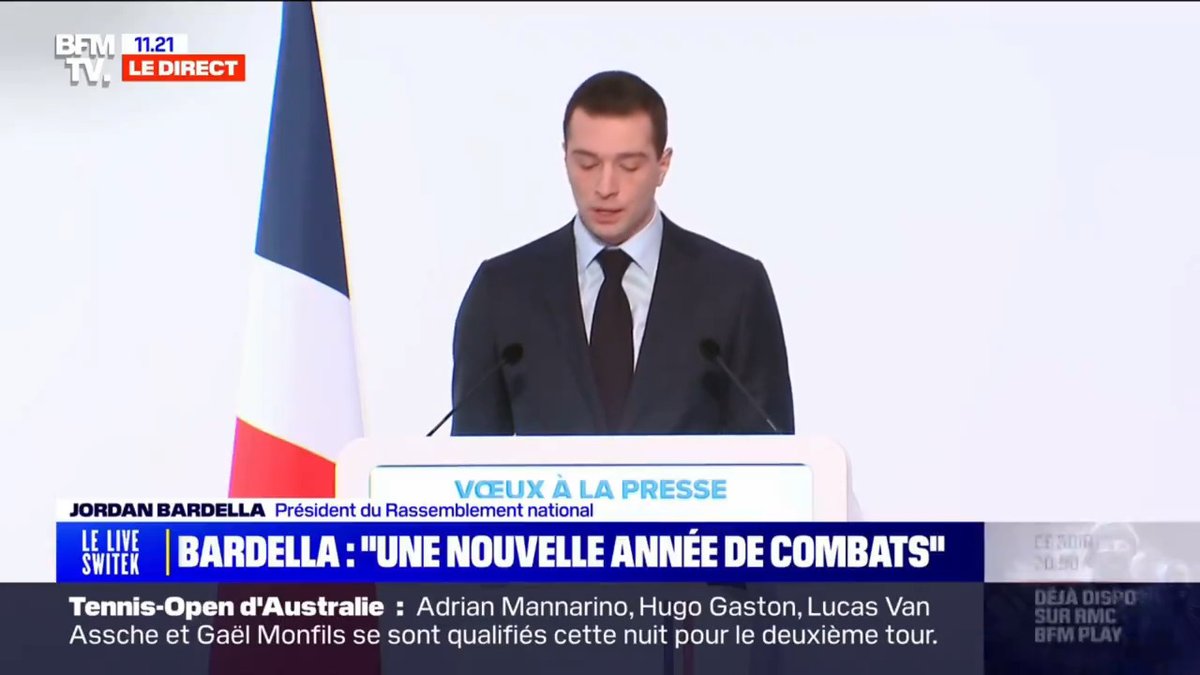 Les élections européennes opposeront le camp du renoncement, du déclin, de la soumission, de l'Europe de Macron à celui de la puissance, de la grandeur et de l'Europe des peuples. Nous sommes de ceux qui croient encore en la puissance française.