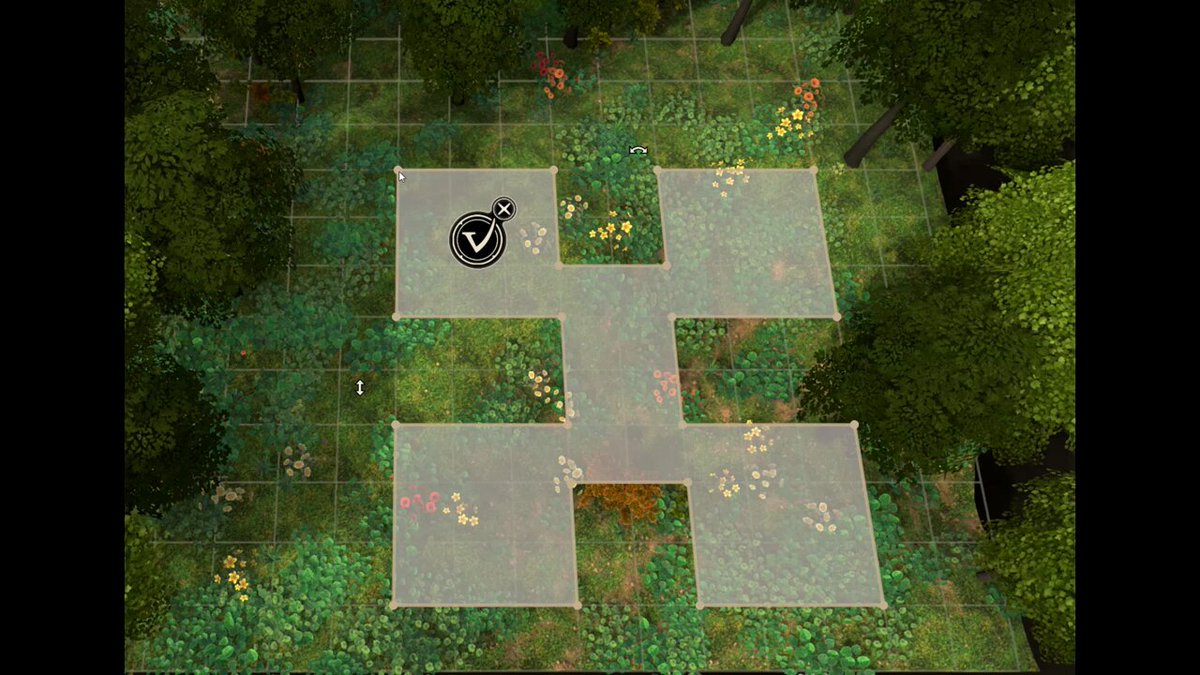 I've been adding curved walls to Dungeon Alchemist! Check out this sneak preview of me curving up a normal room :). Dungeon Alchemist