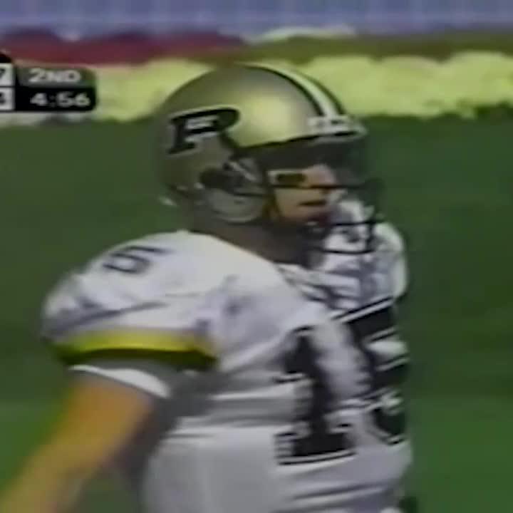 Happy 4️⃣5️⃣th, Drew Brees! 🥳 We're celebrating with a reel that spotlights the Purdue Football &amp; NFL legend's full array of skills. Drew Brees x Purdue Sports