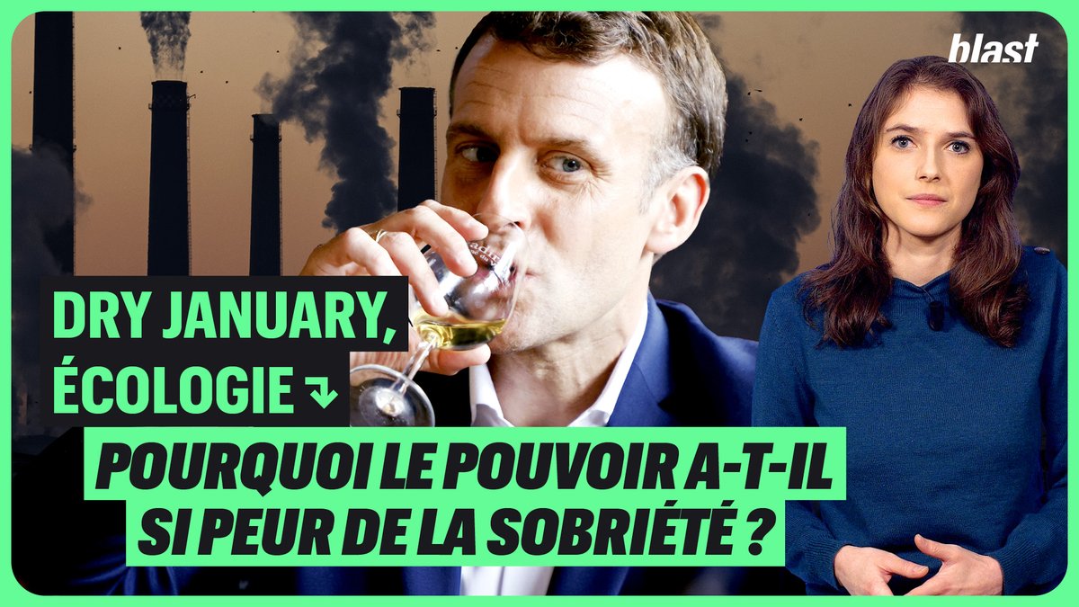 #DryJanuary, écologie : pourquoi le pouvoir a-t-il si peur de la sobriété ? ➡️ Face aux enjeux de santé majeurs mais aussi face à l’urgence écologique, ne serait-il pas temps de réhabiliter la sobriété ? Décryptage de Paloma Moritz.