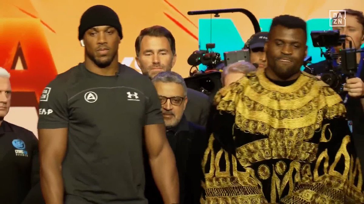 🚨🚨 JOSHUA 🆚 NGANNOU LE PREMIER FACE À FACE 👀