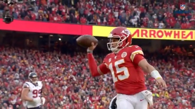 Never forget when the Chiefs were down 24-0 with less than 10 minutes left in the second quarter in a playoff game & were leading by halftime