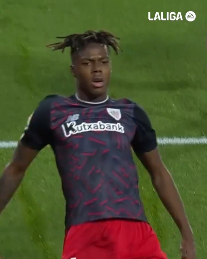Give Klopp 6months with the lad, heโll become a world beater. Nico Williams. ๐๐ฝ #LFC