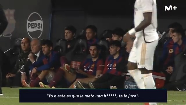 La frase de Ferran Torres a Vinicius. #DeportePlus #SuperSupercopa