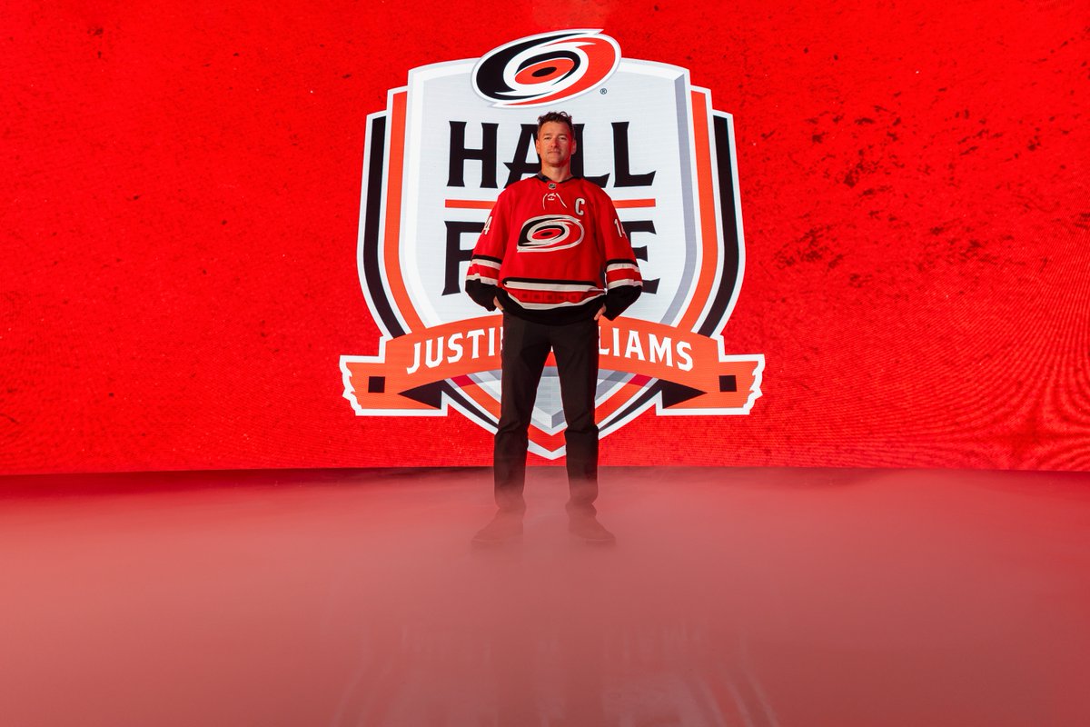 Captain. Champion. Clutch. Forever a #Canes Hall of Famer