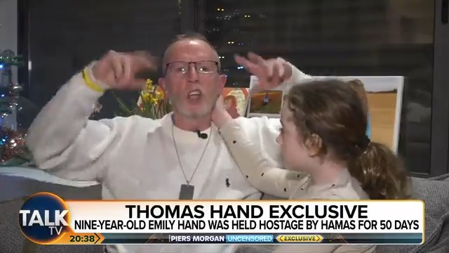 "You're all chanting 'From The River To The Sea' - you don't know what river!" Thomas Hand, whose daughter was held captive by Hamas for 50 days, reacts passionately to those who say Israel's response has been disproportionate. Piers Morgan | Talk | #PMU