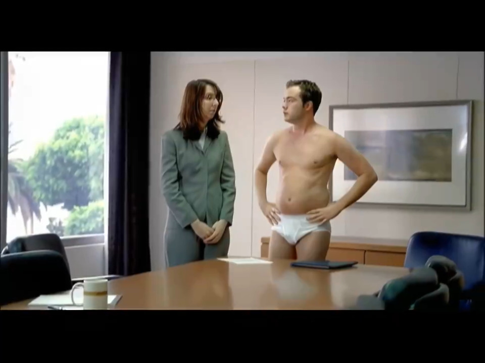 Bud Light Clothing Drive Commercial I am surprised, withstanding the one guy wearing boxers, they had the other guys wearing briefs. Particularly tighty whities. #ENM #EUM #NakedMen #Embarrassed #Censored #Funny