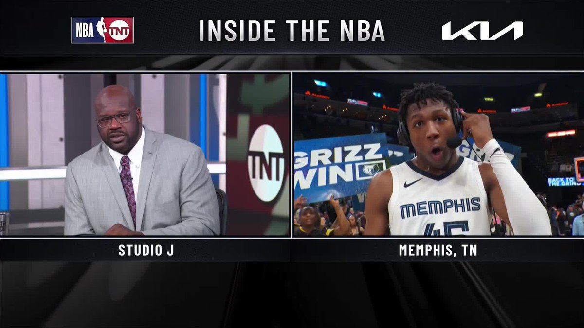 .Gregory “GG” Jackson's reaction to hearing SHAQ in his postgame interview 🥹