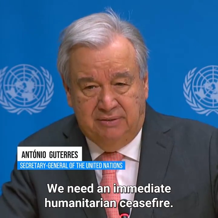 We need an immediate humanitarian ceasefire in Gaza. To ensure sufficient aid gets to where it is needed. To facilitate the release of the hostages. To tamp down the flames of wider war.