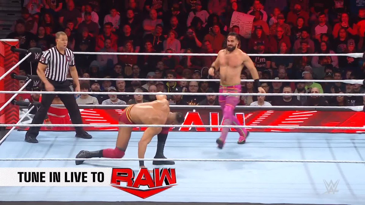 LOOK WHO JUST SHOWED UP! 👀 #WWERaw