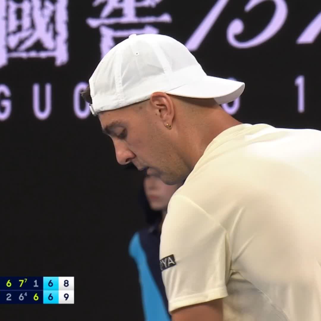 "On the people's court he is the people's champion!" 12 months on from 5th set heartbreak, Thanasi Kokkinakis exorcises the demons! #AusOpen • Wide World of Sports • ESPN • @eurosport • WOWOWテニス