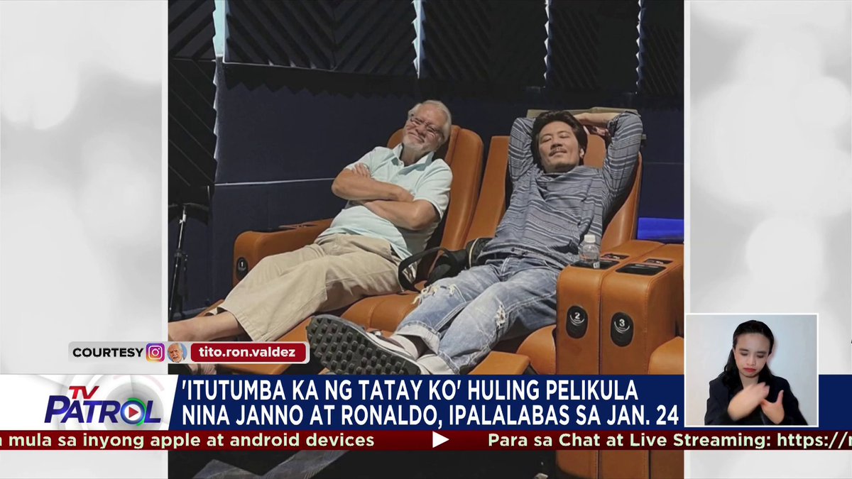 Emosyonal na nagbalik-tanaw si Janno Gibbs sa mga alaala ng kaniyang yumaong ama na si Ronaldo Valdez. Kaugnay na ulat: