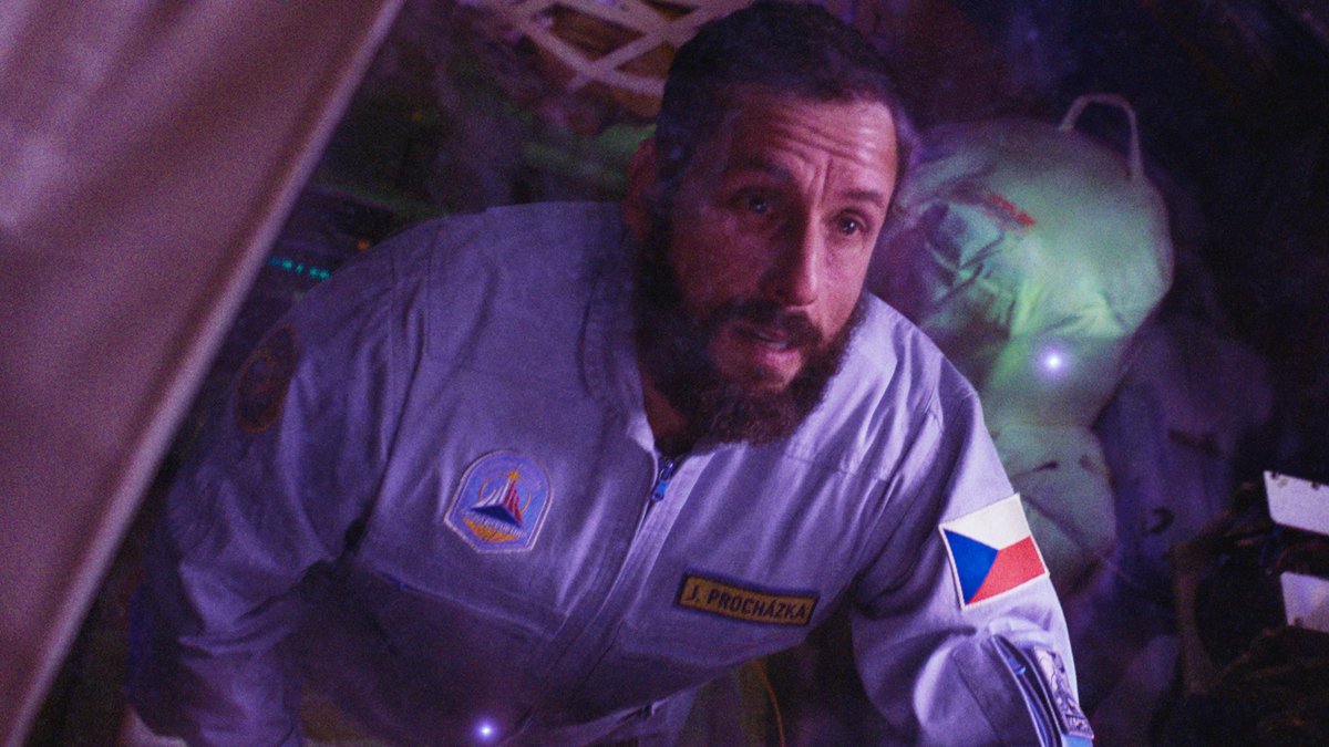 Adam Sandler. Carey Mulligan. Paul Dano. An astronaut reckons with his crumbling marriage with help from a mysterious stowaway. Spaceman premieres March 1.