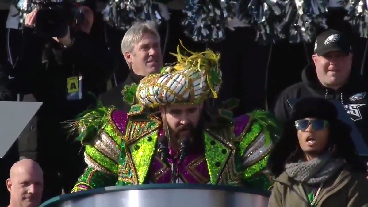 There will never be another athlete in this city like Jason Kelce 🦅💚