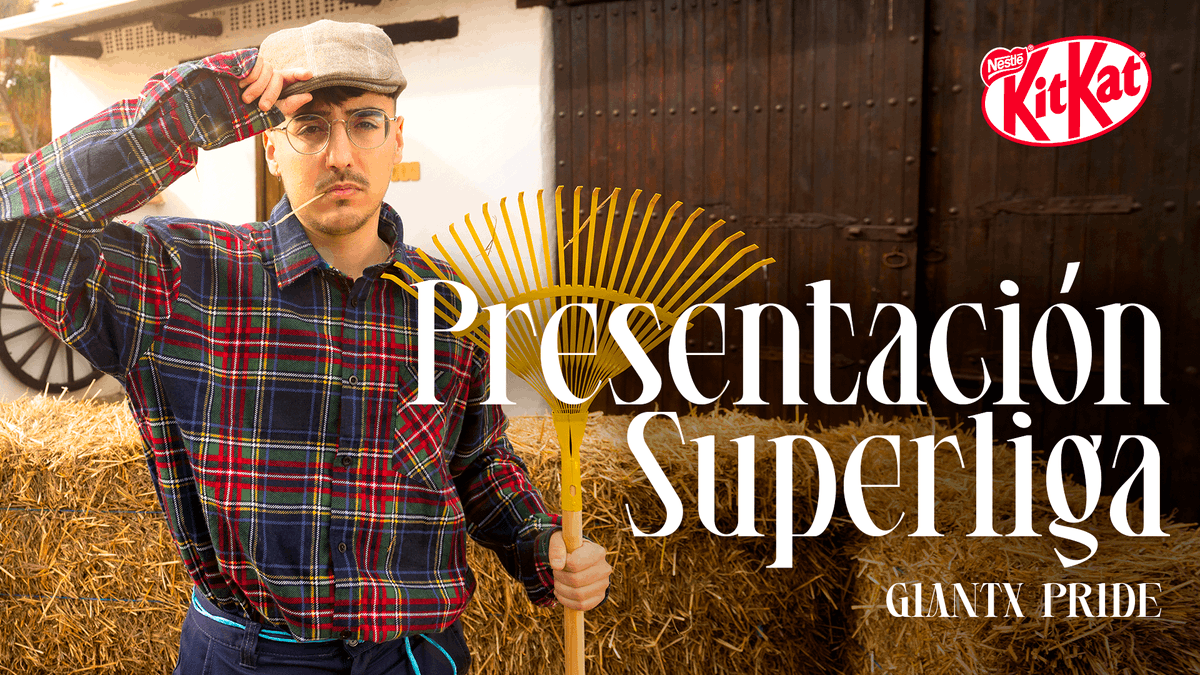 Dicen que este año están de moda los rosters españoles… ¿Hacemos algo, KitKat España? 🧑‍🌾