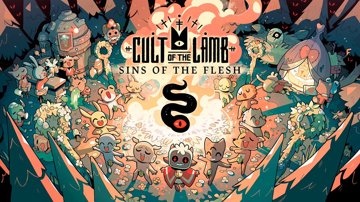 Cult of the Lamb invites you to partake in Sins of the Flesh. Available now for free to all true believers. Praise the Lamb.