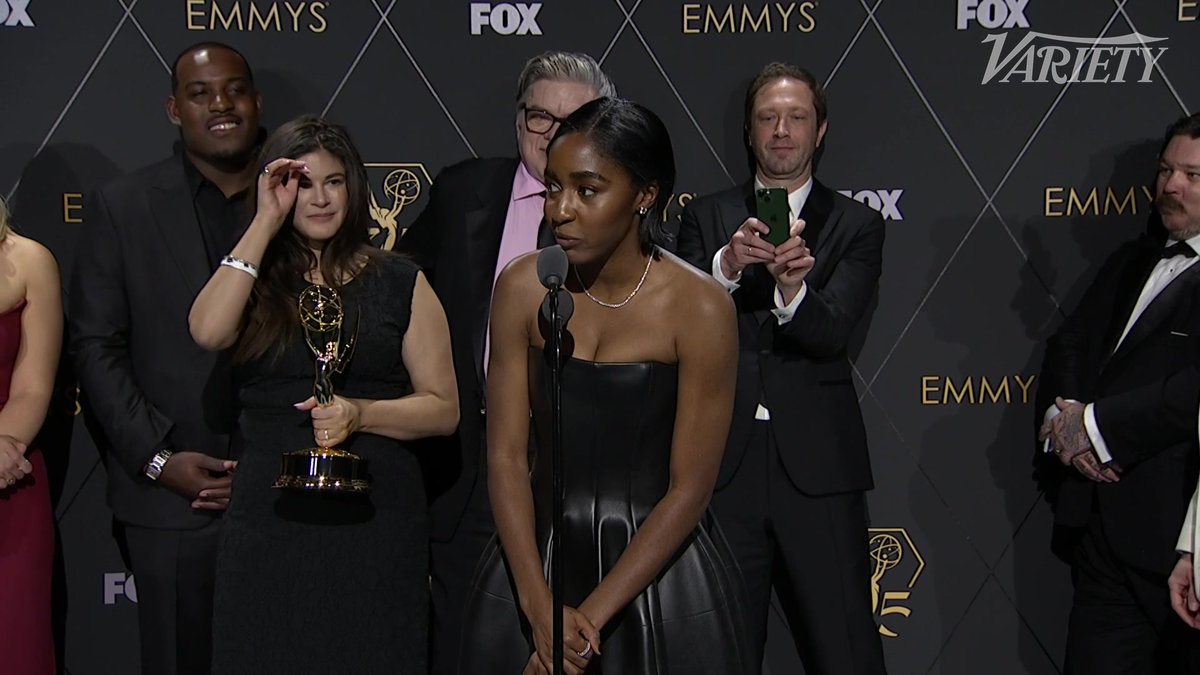 Ayo Edebiri at the #Emmys: “I have a Letterboxd because I love movies, I love TV, I love this industry. I know how hard it is to make something.” 💖🥹