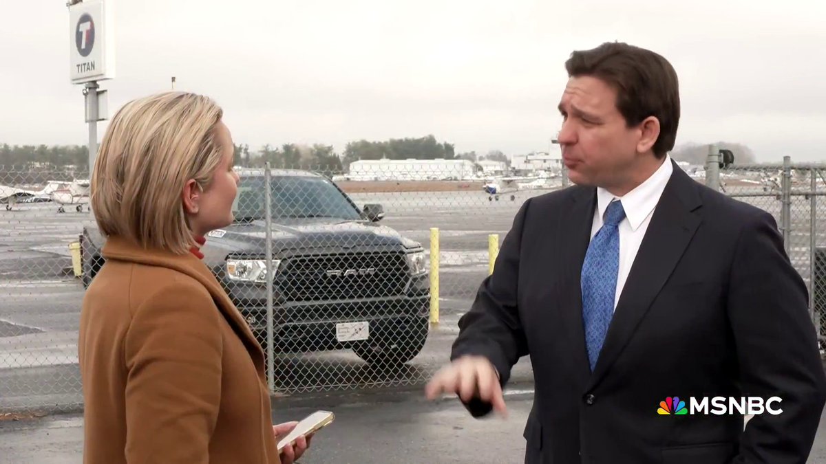 EXCLUSIVE: NBC News' Dasha Burns spoke with Gov. Ron DeSantis in his first interview following last night's Iowa caucuses. When pressed on whether or not he was satisfied with his second place result, DeSantis said, "I was viewed very favorably."
