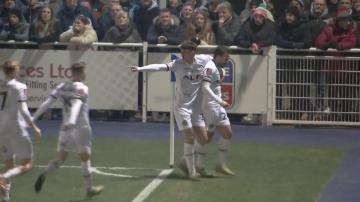 Aaron Wildig makes it look easy 😮‍💨 Newport County AFC #EmiratesFACup