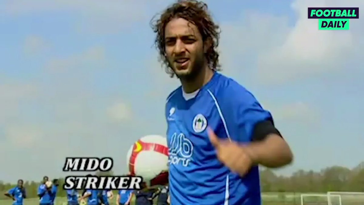 Mido's crossbar challenge will always be iconic. 😭 🎥 Football Daily