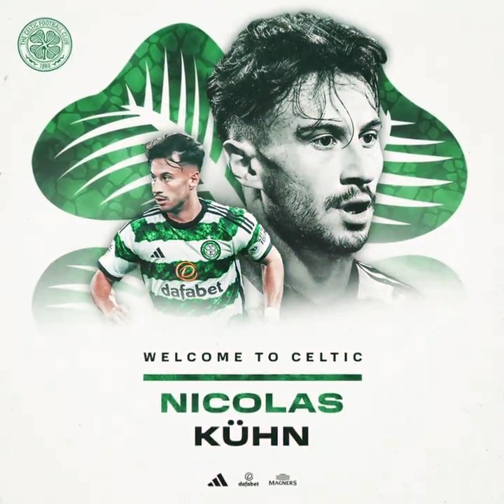 🆕 Willkommen Kühn 🇩🇪 German winger Nicolas Kühn joins #CelticFC on a five-and-a-half year deal - subject to international clearance ✍ Welcome to Paradise, Nicolas! 🍀