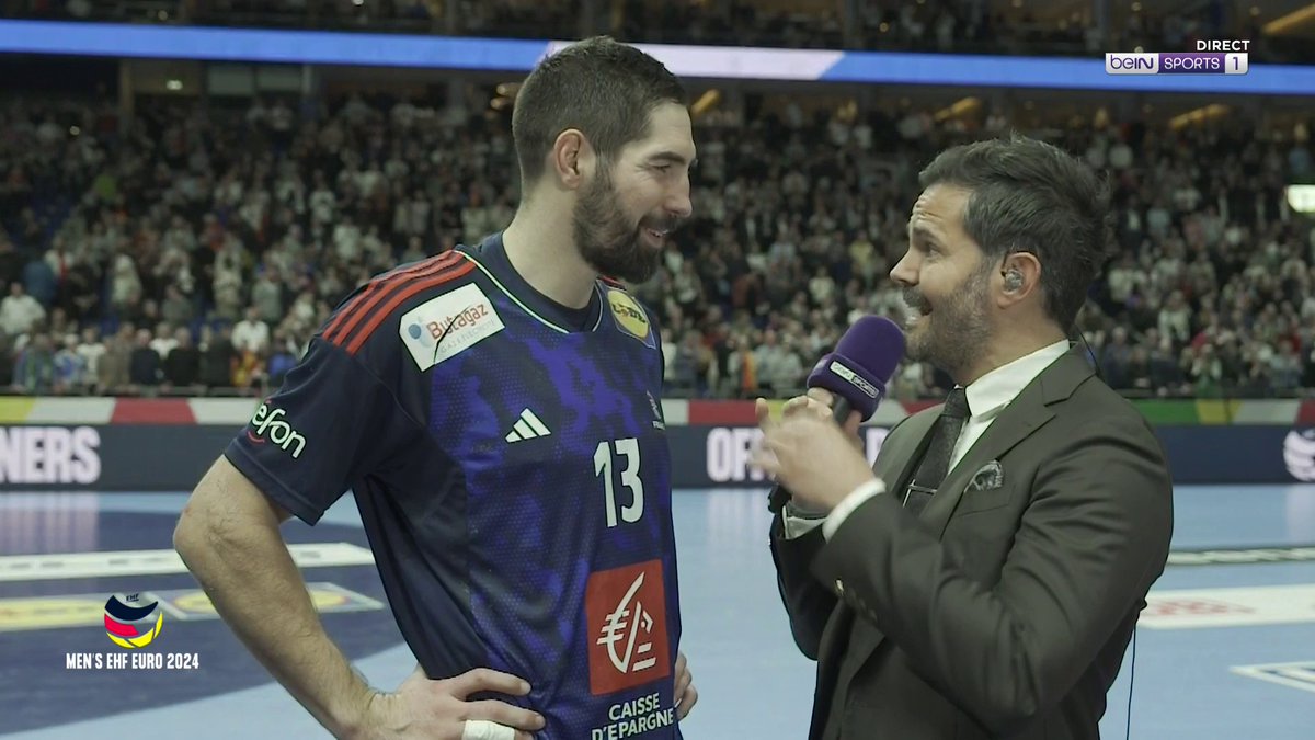 🤾♂️ #EHFEuro2024 🇫🇷🇩🇪 Nikola Karabatic : "On ne va pas trop s'enflammer, le chemin est encore très long" #HandAction #FRAALL