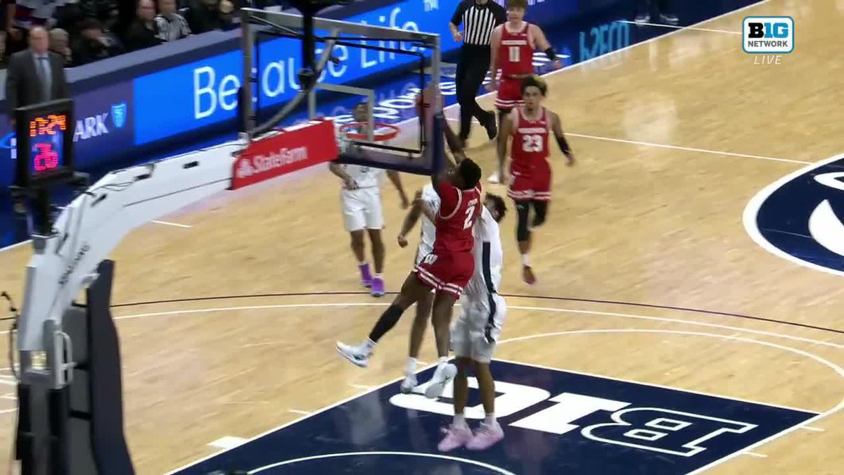 AJ Storr elevates with such ease. 🚀 Here's the latest proof. Aj storr x Wisconsin Basketball