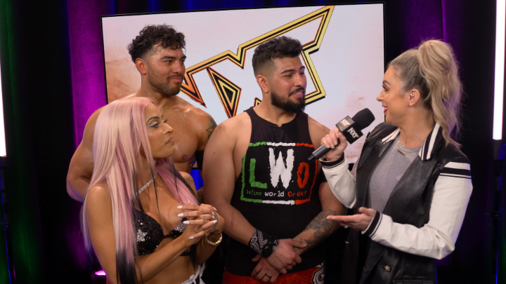 EXCLUSIVE: Despite the looming threat of S. 💀🇲🇽 on #SmackDown, 𝕮𝖗𝖚𝖟 𝖉𝖊𝖑 𝕿𝖔𝖗𝖔 •The Prestige•, Joaquin Wilde, and ZV are focused on winning the #DustyClassic. #WWENXT