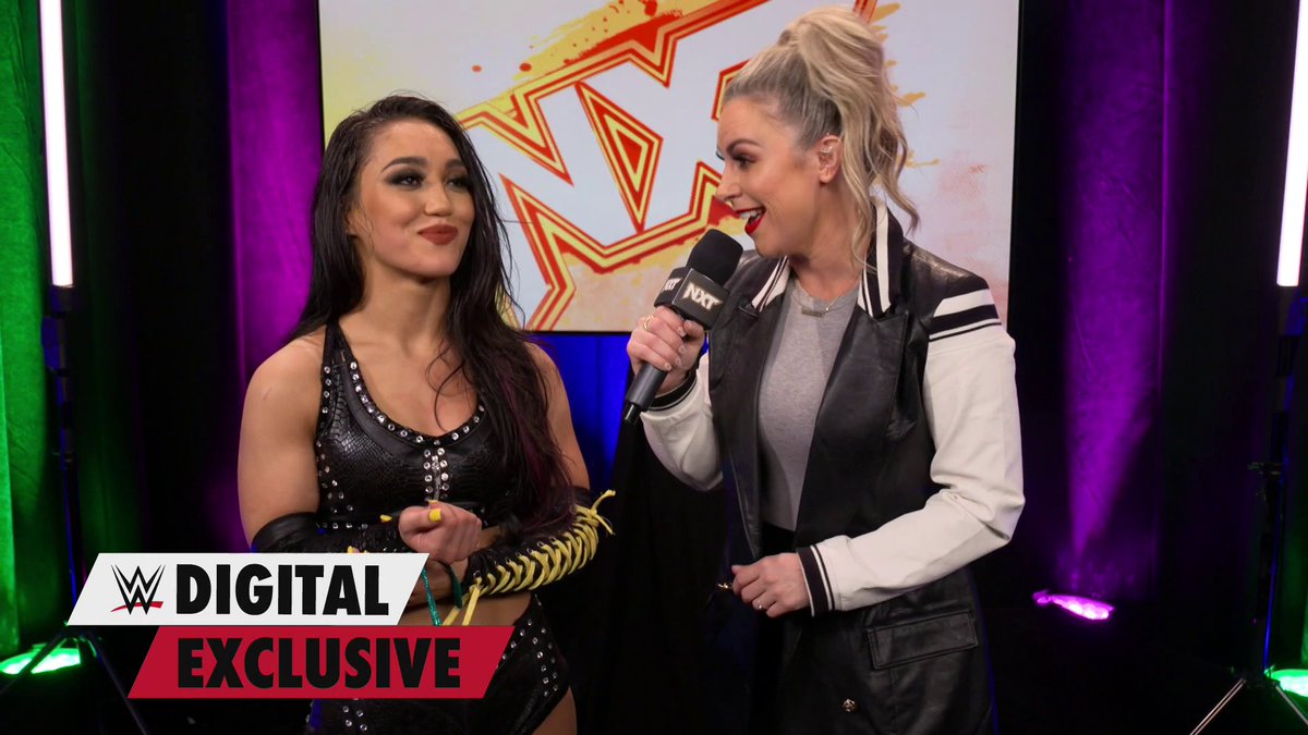 EXCLUSIVE: A defiant roxanne is ready to reclaim the NXT Women’s Championship at #VengeanceDay. #WWENXT