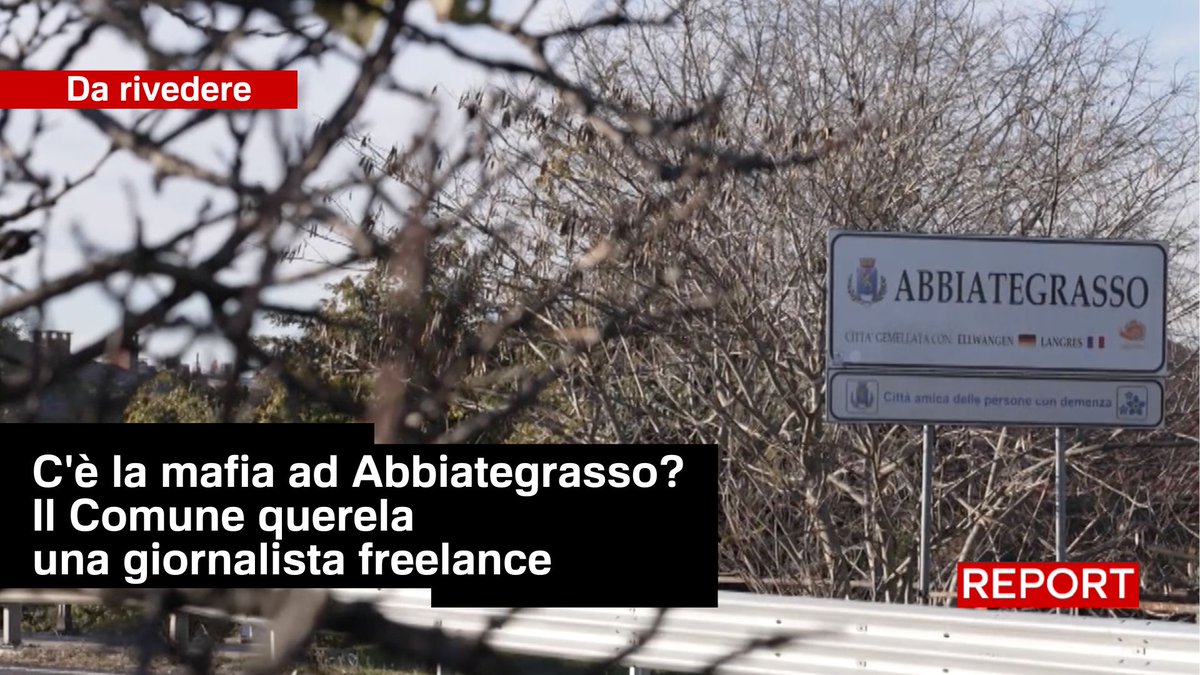 C'è la mafia ad Abbiategrasso? Nel 2022, il Comune querelò la collega Sara Manisera per aver pronunciato una frase in un dibattito sulla pervasività dell’infiltrazione mafiosa. Nel servizio La mafia a tre teste la risposta del sindaco. Rivedi l'inchiesta:
