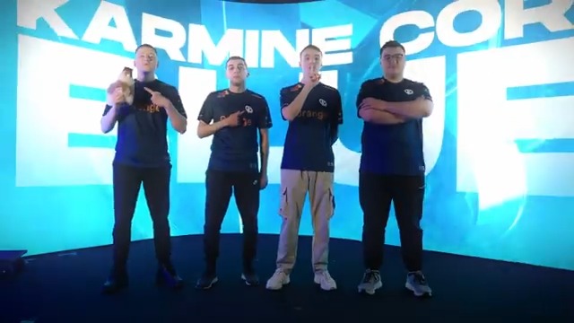 Un seul objectif : perpétuer l'héritage de la Karmine Corp et tout gagner. KARMINE CORP BLUE. 🟦 CE SOIR À 18H CONTRE BK ROG Esports #KCORP