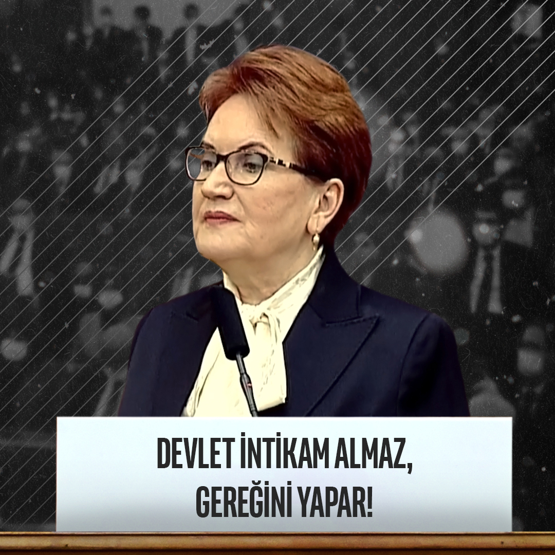 Terörle mücadeleyi intikam duygularıyla yönetemezsiniz. Türkiye’nin tüm avantajlarını kullanarak haklı mücadelemizi sonuca ulaştırmak zorundasınız!