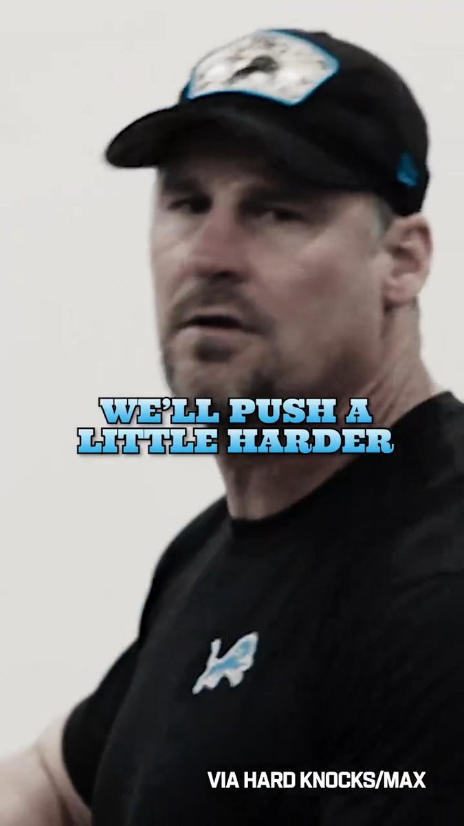 Who wouldn't want to play for Dan Campbell? Detroit Lions