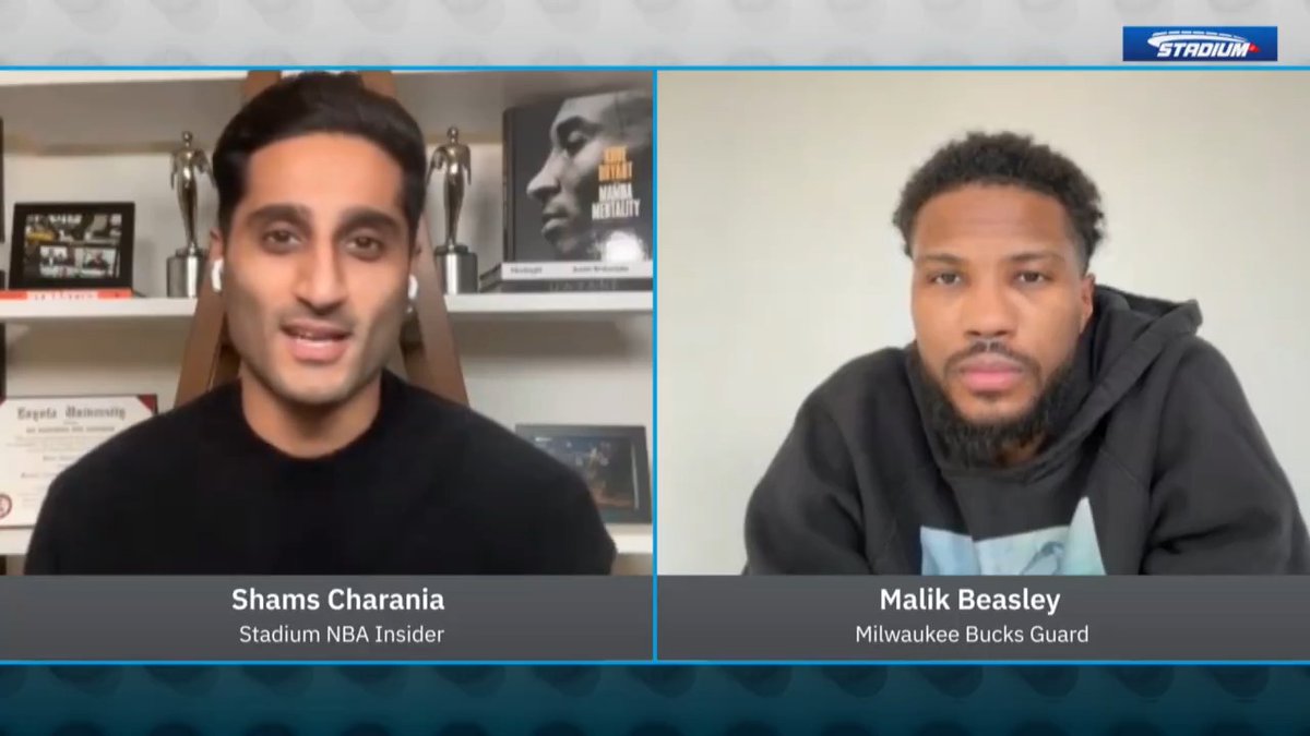 Bucks guard Malik Beasley sits down with Stadium: “I feel like I’m one of the best shooters in the league.” On Lakers exit, choosing Milwaukee and making Giannis Antetokounmpo laugh, leading the NBA in 3-point percentage and wanting in on All-Star 3-point contest: