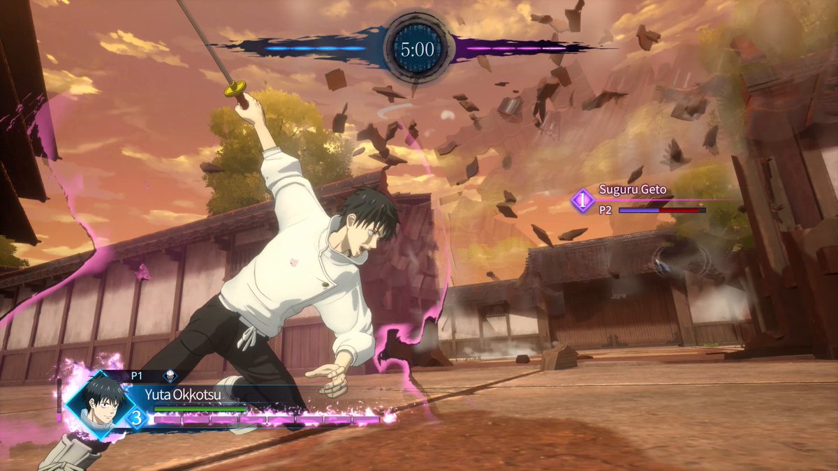 Slice down enemies while playing Yuta Okkotsu and call upon the help of Rika! Pre-order #JUJUTSUKAISEN CURSED CLASH:
