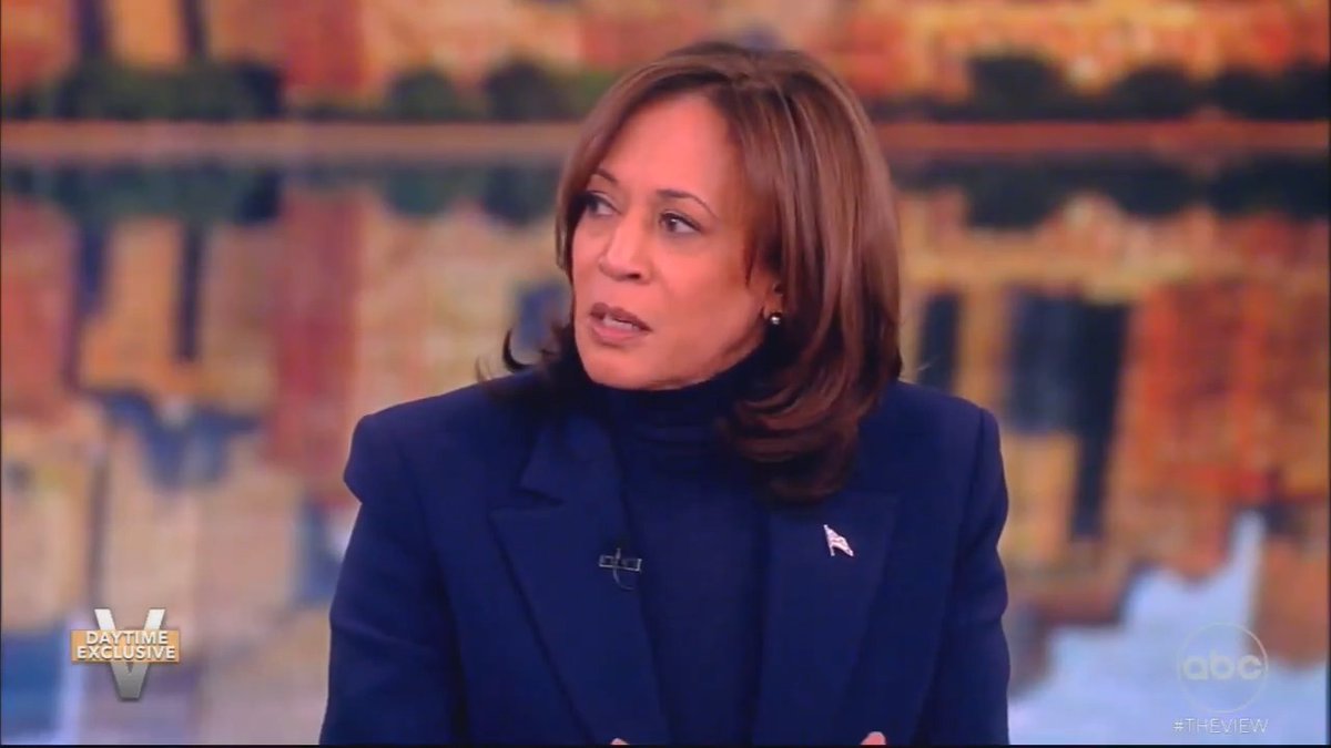 Vice President Harris: We've got the former President running for office openly saying that he promises to be a dictator. A person running to enter back into the White House who is proud that he stripped women of the right to make decisions about their own body