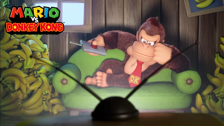 When the Mini-Marios all sell out, Donkey Kong finds another way to get his hands on them! Track them down in #MariovsDonkeyKong, coming to #NintendoSwitch on 2/16.
