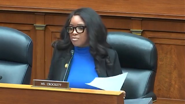 Democrat Rep. Jasmine Crockett claims "Republicans are targeting communities of color" by sending illegal immigrants from the border to "sanctuary cities" like Chicago, New York, and Philadelphia