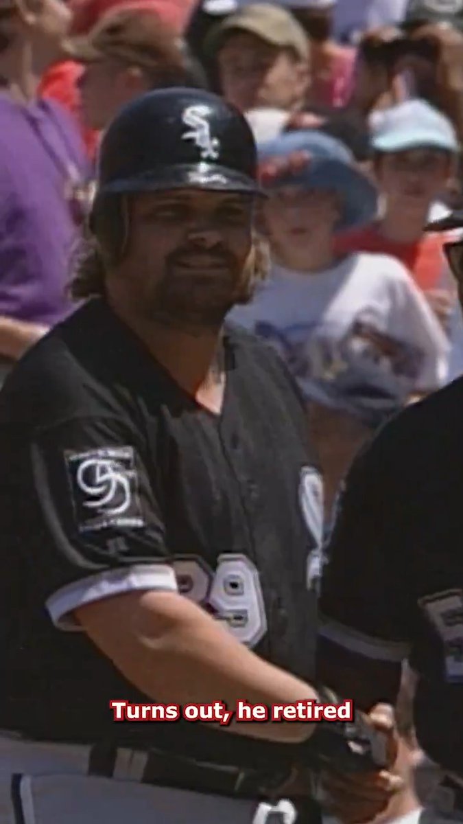 There have been some legendary sendoffs for players when they retire, but have you ever heard about how John Kruk left the diamond for the last time? 😂