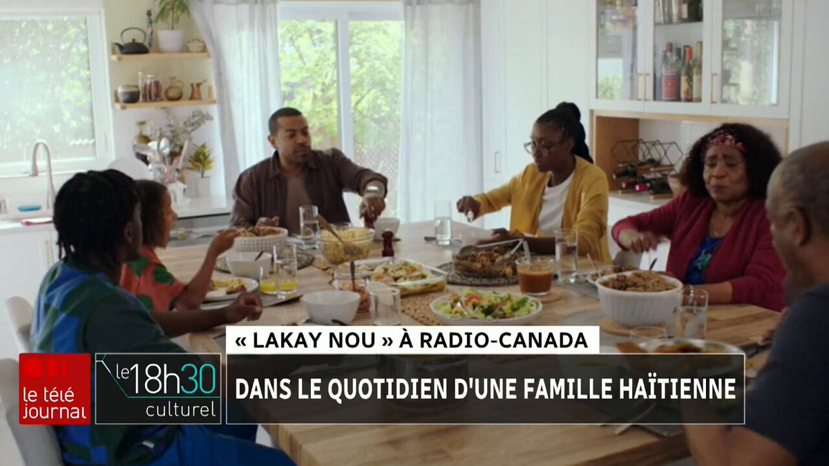 Radio-Canada dévoile une nouvelle série intitulée Lakay Nou, qui met en vedette une famille québécoise d'origine haïtienne. Le reportage de Nabi-Alexandre Chartier au #TJ18h