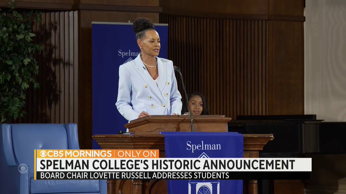Spelman College announces a record-breaking $100 million donation — the largest-ever single donation to any HBCU: “Today is a major step to ensure more young women can achieve their dreams.”