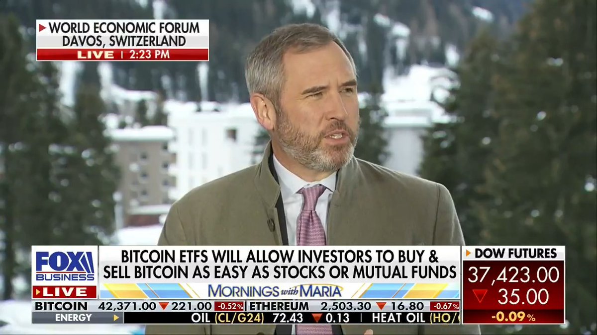 Ripple CEO Brad Garlinghouse breaks down the impact of the new Bitcoin ETFs and the future of crypto regulations