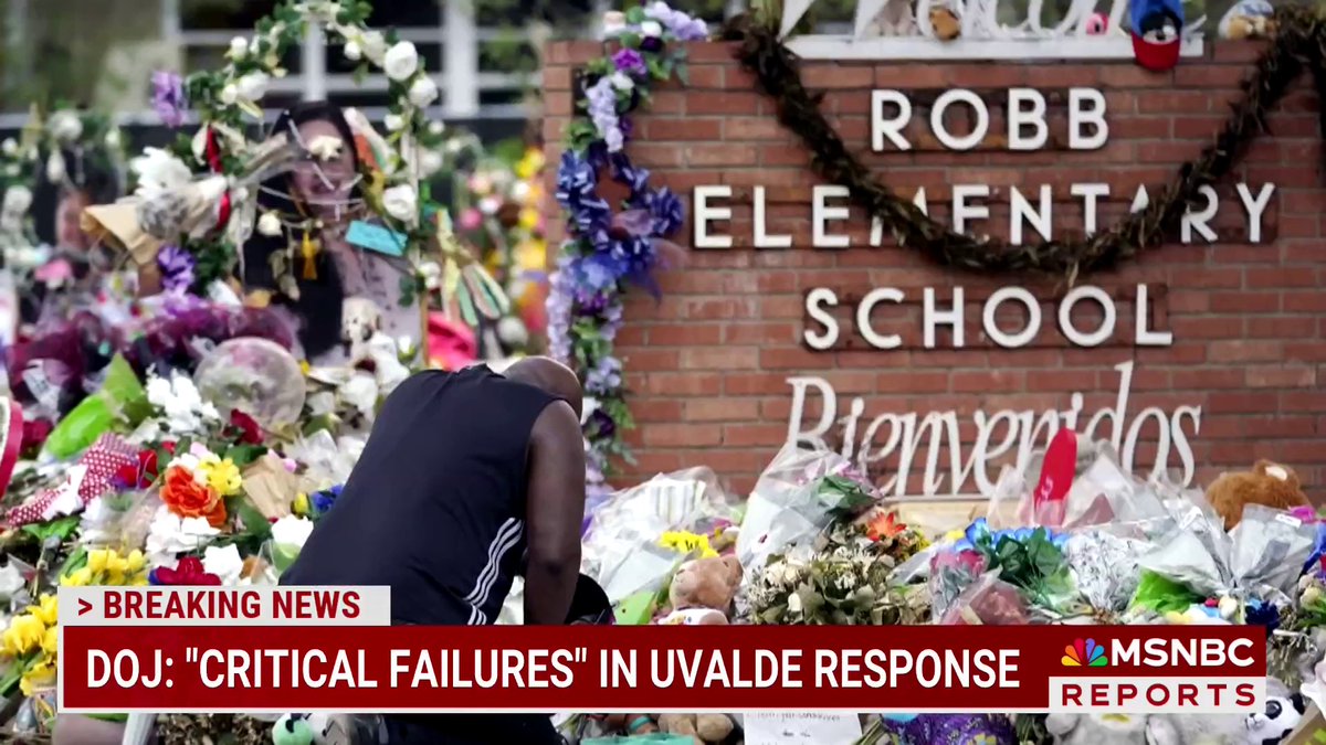 BREAKING: The DOJ just released a report on the Uvalde mass shooting. Ken Dilanian reports on “disturbing” new revelations. Some parents whose children had died were told they survived and some children that survived were told they died.
