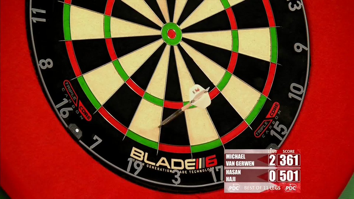 Plain sailing for Michael van Gerwen so far as he steps into a 3-0 lead! 📺 #BahrainDarts24