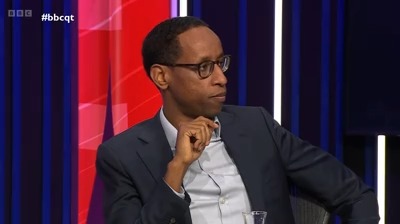 “They are dividing a society, they are making us feel like refugees are the scum” Barrister Hashi Mohamed says the rhetoric created by the Rwanda policy is “poison” and describes the policy as “unconscionable” #bbcqt